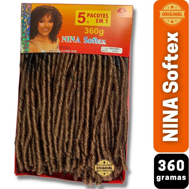 Cabelo Nina Softex Original Pacotão 360 g Crochet Braid - NIna